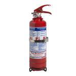 1 kg powder portable fire extinguisher med approved + bracket