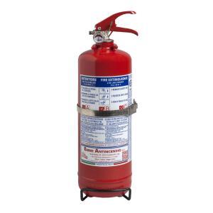 2 kg powder portable fire extinguisher med approved + bracket