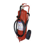 30 kg powder wheeled fire extinguisher med approved