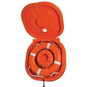 Container w/door for lifebuoy ring �60 or 75cm