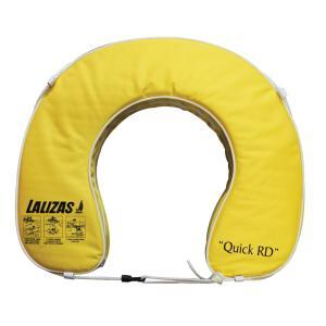 Horseshoe lifebuoy "quick rd" - 145n buoyancy (nt) - yellow