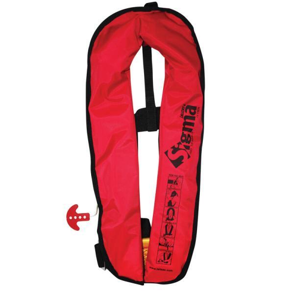 Sigma inflatable lifejacket 170n, iso 12402-3 adult