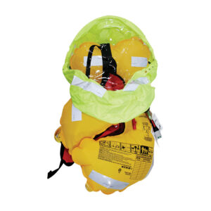 Inflatable lifejacket adv.lamda,auto,330n,w/sprayhood&crotch strap,solas/med adult
