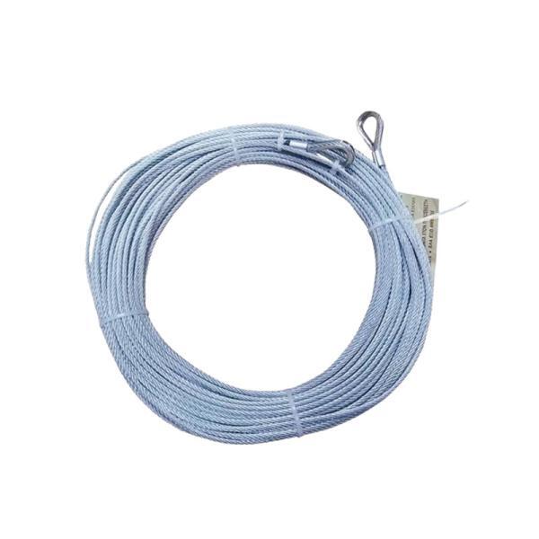 Lifeline, fireproof with hook, 5mmx30m